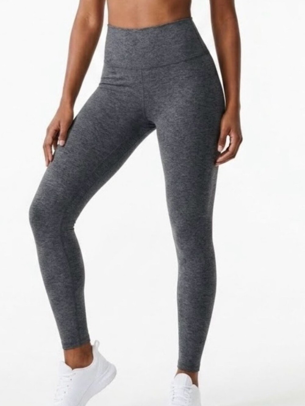 OFFLINE by Aerie OG Regular Rise Leggings Heather Gray Size L